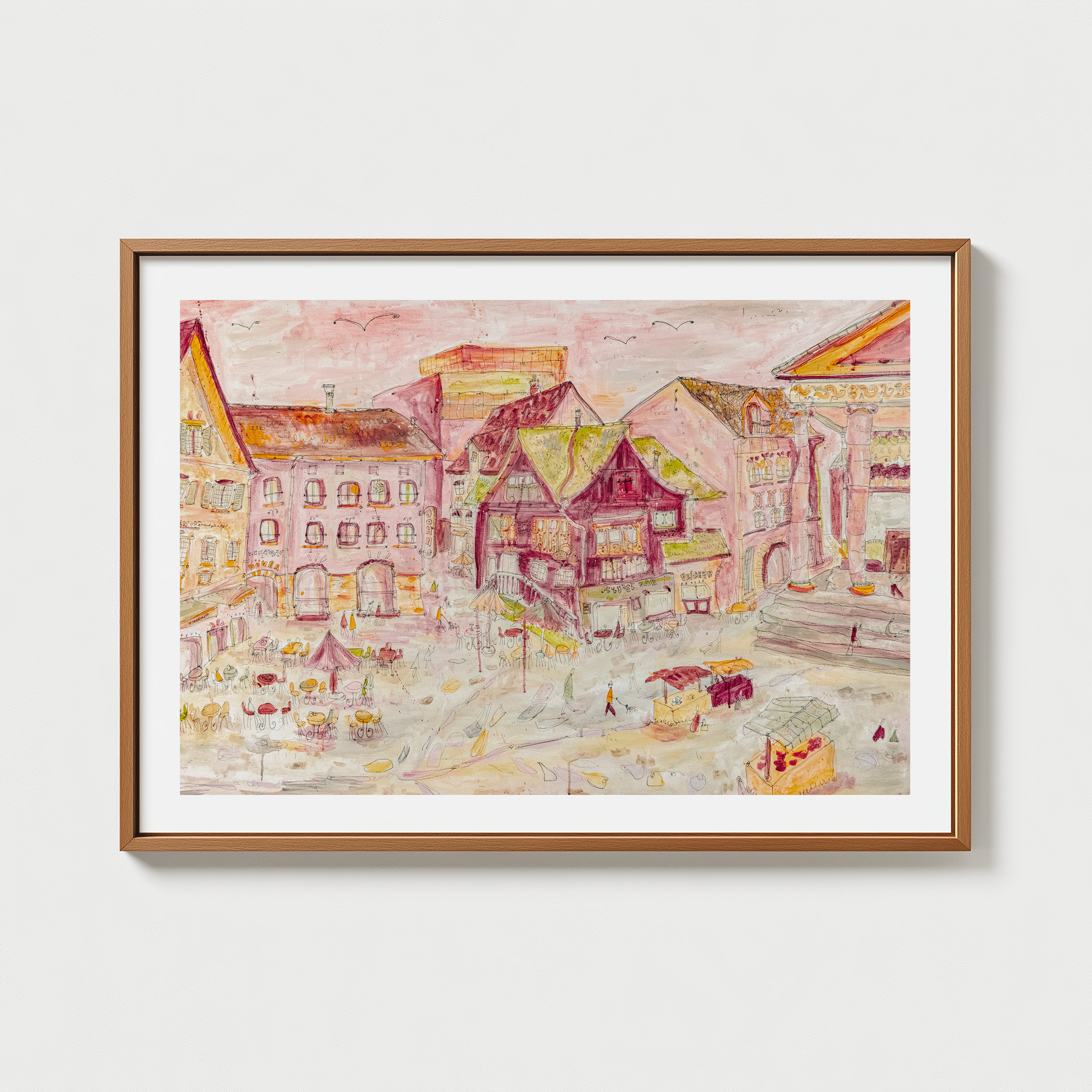 Am Dorabira Marktplatz