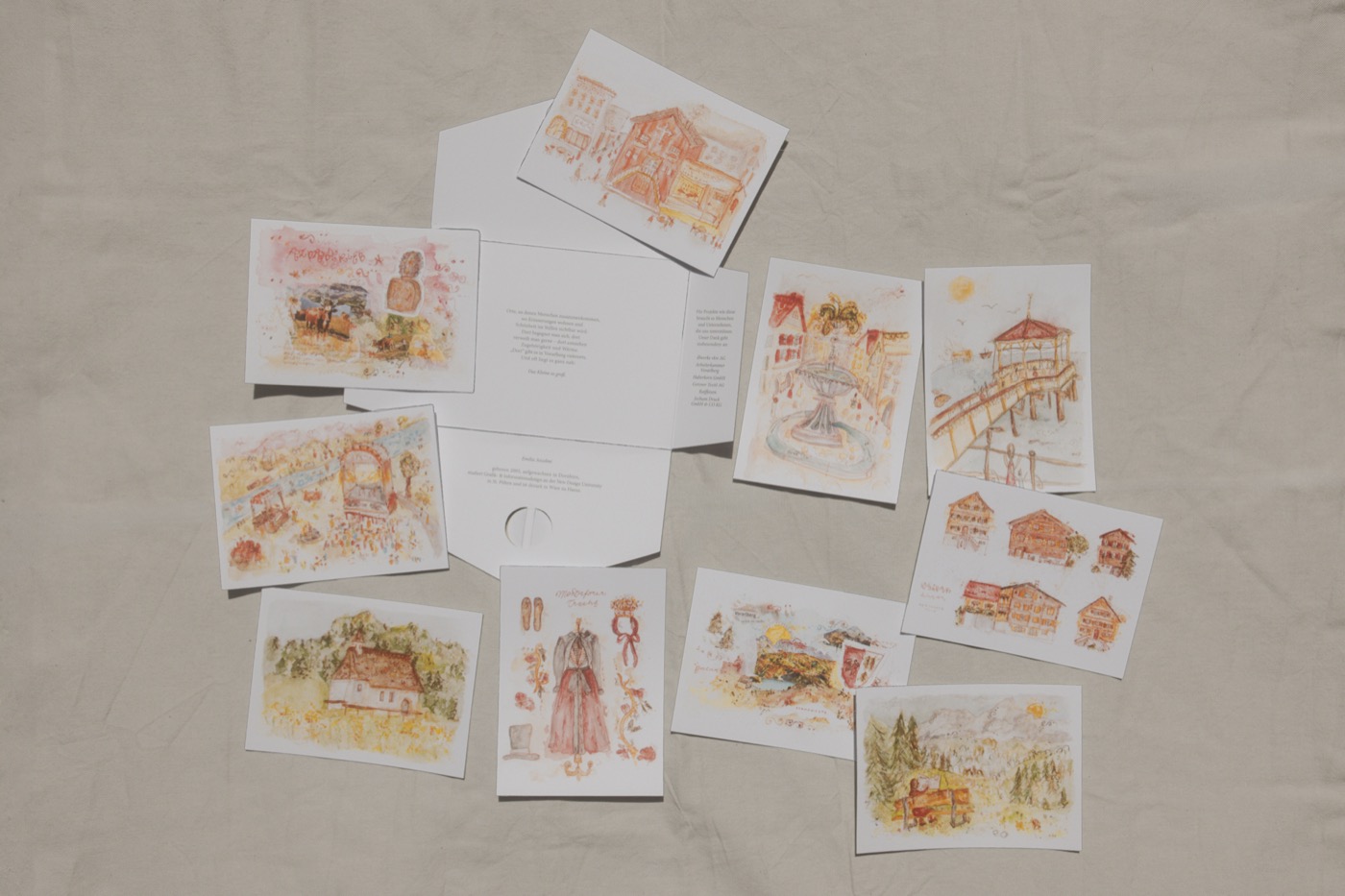 klein&oho Postkartenset 11