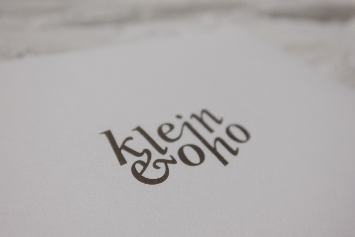 klein&oho Postkartenset