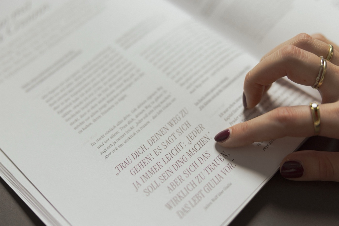 Magazindesign